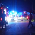 Ulykken skete tirsdag aften i Tilst. Foto: Presse-fotos.dk