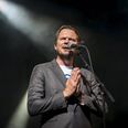 Peter Sommer underholder til søttefesten for Skanderborg Håndbold 10. maj. Arkivfoto Per Bille