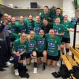Ligakvinderne i Skanderborg Håndbold kan i den grad tillade sig at juble efter endt kvalifikationsspil, som de vandt - og dermed endte de på en 9. plads i Kvindeligaen. Foto: Skanderborg Håndbold.