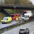 Uheldet skabte en del trafikale udfordringer. Foto: Presse-fotos.dk.