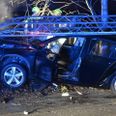 Gadebelysningen gik ud i området, da en 22-årig mandlig bilist søndag aften kørte galt i et solouheld.