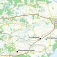 Kortet viser placeringen af Energiklynge Djursland i forhold til en række af de store samarbejdspartnere. Foto taget fra ansøgningen fra de tre involverede udviklere.