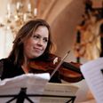 Violinisten Maj Kullberg er både festivalleder og medlem af Kroger Kvartetten, som er festivalens gennemgående ensemble. Pressefoto