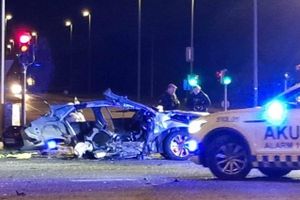 En 27-årig mistænkes for spritkørsel.