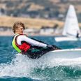 Philip Sahl-Andersen vandt guld i U16-kategorien til Aero European Championship. Foto: www.digitalsailing.co.uk