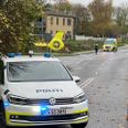 Vejen var kortvarigt spærret. Foto: Presse-fotos.dk