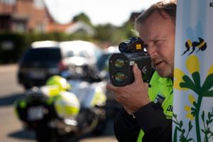 Det har været en travl dag for Østjyllands Politi. Ved en færdselsindsats i Aarhus V kan de tælle til 55 sigtelser.