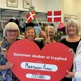 Glade frivillige i Mødrehjælpen Aarhus. Anne Hougaard ses yderst til venstre. Foto: Mødrehjælpen Aarhus