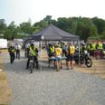 Starten går fra Krakær Camping, og i flere timer frem vil der være veteran motorcykler på vejene rundt om og i Ebeltoft. Pressefoto