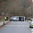 Politiet har afspærret området.