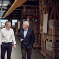 CEO Henrik Sørensen (til venstre) og bestyrelsesformand Søren Ø. Sørensen er mere end tilfredse med årets resultat og Hoyer Groups nye strategi. Pressefoto