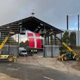 Den nye salthal på Italiensvej i Hammel. Foto: Favrskov Kommune