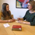 Sofie Zink sammen med sin mor Stine.