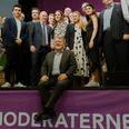 Lars Løkke Rasmussen (siddende), tidligere statsminister, stiftede formelt partiet Moderaterne med nyt logo og partifarve Grundlovsdag 2022. Nu har Løkke & co. blikket rettet mod regionsråds- og kommunalvalgene i 2025. Arkivfoto