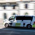 Temabilleder: Politibil med udrykning - Indsatsleder.