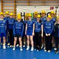 Højbjerg Badminton Klubs bedste u17-hold vandt for nylig DM for hold efter sejr over Gentofte ved stævne i Middelfart. Privatfoto.