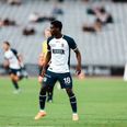 AGF-angriber Richmond Gyamfi udlejes til norsk fodbold. Foto: AGF