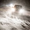 Vejdirektoratet opfordrer til at køre forsigtigt på grund af snefygning. Foto: Henning Bagger/Ritzau Scanpix