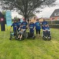 Selv det lokale plejecenter troppede op med kørestole og rollatorer og var med til at skabe en fest til Lokaldysten i Thorsø. Foto: DGI