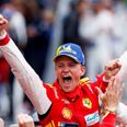 En jublende lykkelig Nicklas Nielsen er nu i det eksklusive selskab på bare tre danskere for hvem det er lykkedes at vinde den generelle sejr i 24-timersløbet på Le Mans. Pressefoto