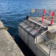 Onsdag var den ene landsgangsbro blevet fjernet for at gøre plads til en ny og bedre løsning.