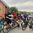 Flere borgere var trukket i cykeltøjet til Lokaldysten i Nr. Galten. Foto: DGI Østjylland