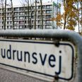 Anden gang politiet blev tilkaldt, var det til Gudrunsvej. Foto: Tycho Gregers/Ritzau Scanpix