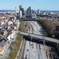 Det enorme jernbaneprojekt ved Aarhus H forventes afsluttet ved udgangen af 2026. Foto: Banedanmark