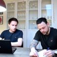 "Der er job til alle, mener Mark Prahinog Nielsen (tv) og Michel Svane, der sammen har oprettet jobportalen ufaglaert.dk. For dem handler det om at skabe et trygt forum, hvor det bliver lettere for ufaglærte at finde arbejde - og for virksomhederne at finde den rette medarbejder.
