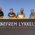 De fire mand i Ligefrem Lykkelig kan høre kl. 13 på Sherwood-scenen. Pressefoto