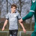 24-årige Jeppe Aarhus Nielsen kommer fra Varde, hvor han også har spillet Danmarksserie-bold. Nu bomber han løs for Viby-holdet Aarhus Black Vipers. Foto: Anders Christensen