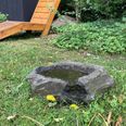 Dyrelivet i haven kan godt klare sig igennem en tørke. Men du kan alligevel godt hjælpe dem med at finde vand - for eksempel ved a stille fuglebade frem i haven. Foto: Berit Rørbøl, Videncentret Bolius