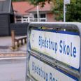 Nu kan man gå på skattejagt ved Bjedstrup Skole. Arkivfoto