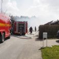 Nordvestjyllands Brandvæsen modtog kort før middag en anmeldelse om en brand i en bolig i Hornshøjparken i Holstebro. Foto: Presse-fotos.dk