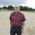 Formand for IF Midtdjurs Klatreklub kunne ikke få armene ned, da han forleden fik den glædelige melding, at LAG Djursland har bevilget 340.000 kroner til projekt ”Indendørs klatrefaciliteter i Ryomgård”. Arkivfoto: Lars Norman Thomsen