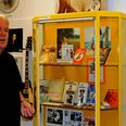 Indehaver Poul Nowack glæder sig over, at hans barn, Memory Lane Rockmuseum, vokser sig flot til og fortsat får tilført nye effekter af alle mulige slags. Alle fotos: Lars Norman Thomsen