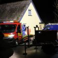 I går aftes fjernede politiet en firmabil fra en af de sigtedes adresse i Flauenskjold. Foto: presse-fotos.dk