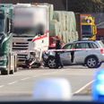 En person er i kritisk tilstand. Foto: Presse-fotos.dk.