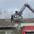 Der blev indsat flere styrker mod flammerne. Foto: Presse-fotos.dk.