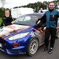 Michael Broberg og makkeren Peter Lyngs forsøger at forsvare sidste års titel som Danmarksmestre i Rally. Foto: Morten Damm.