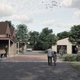 Det forventes, at Bricks A/S og Finkhjem kan begynde byggeriet i 2028. Illustration: Finkhjem