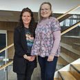 Det nye formandskab for SCUs bestyrelse: Ny formand Trine Teglhus til venstre og ny næstformand Regitse Rans Nielsen til højre. Pressefoto
