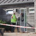 Der er søndag omkring middagstid blev spærret af ved døgninstitutionen. Foto: Presse-fotos.dk