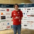 Frederik Sørrig Damgaard, med 87 mål i 26 kampe i den seneste sæson, skifter fra Odder Håndbold til Norddjurs Håndbold fra 1. juni. Efter seks sæsoner hos Odder er han nu klar til nye udfordringer i 1. division. Foto: Mikkel Weje Nielsen, PhotoCare Grenaa