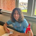 Henry Soares, tidligere Grenaa IF-spiller, underskrev forleden sin første professionelle kontrakt - med Randers FC. Foto: Randers FC