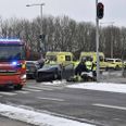 Færdselsuheld i lyskrydset ved Herredsvej og Hasle Ringvej i Aarhus V.