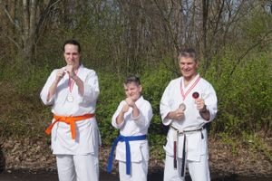 Karateklubben fra Thorsager deltog tidligere på måneden i stilartsmesterskaber.