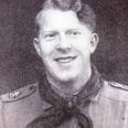 Orla Andersen (1915-1944), leder af Hornsletgruppen, bankkasserer og spejderleder, henrettet af Gestapo. Bisat på Hornslet Kirkegård. Orla Andersen er en af de modstandsfolk med tilknytning til Hornsletgruppen, som har fået en vej opkaldt efter sig. Billedkilde: Rosenholm Egnsarkiv/Stig Sumborg