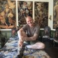 DrakonHeart er et eventyrslot med fantasifulde og fantastiske billeder og effekter. Jim Lyngvild har selv designet alle gobeliner på Drakonheart. Foto: Anette Bonde