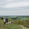 Udsigten fra Agri Bavnehøj: Den planlagte telemast truer den uberørte skønhed af Mols Bjerge og det historiske landskab omkring Agri Kirke, mener menighedsråd og provstiudvalg. Arkivfoto